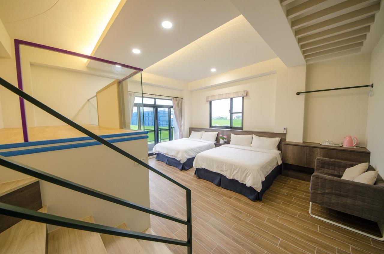 渡小夜電梯民宿 Yilannight B&B Wujie Buitenkant foto