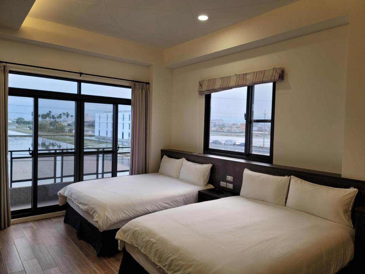 渡小夜電梯民宿 Yilannight B&B Wujie Buitenkant foto