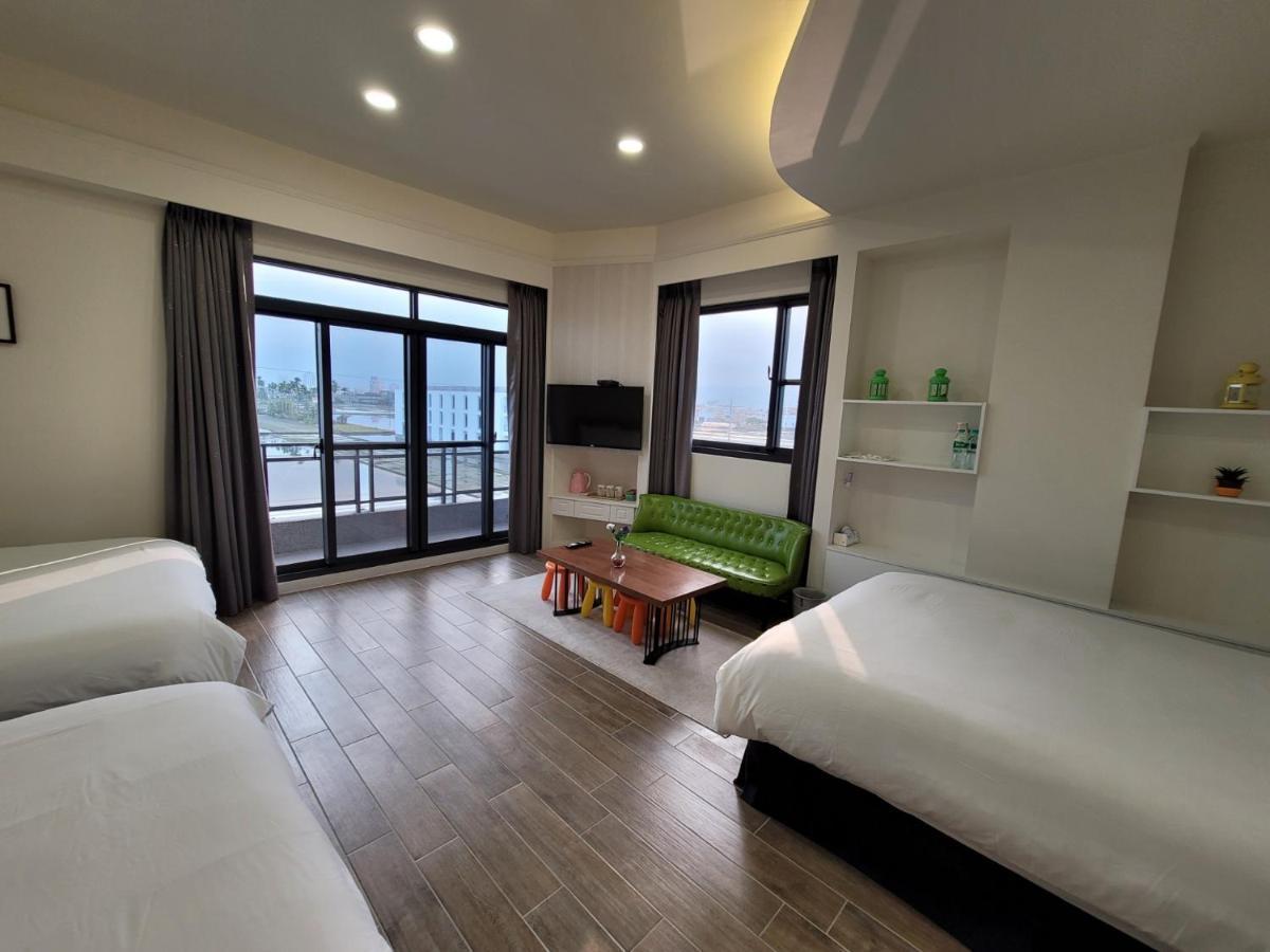 渡小夜電梯民宿 Yilannight B&B Wujie Buitenkant foto